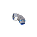Conector a 90° Ø1" BSP p/caño acero flex. IP65 - ZO1839