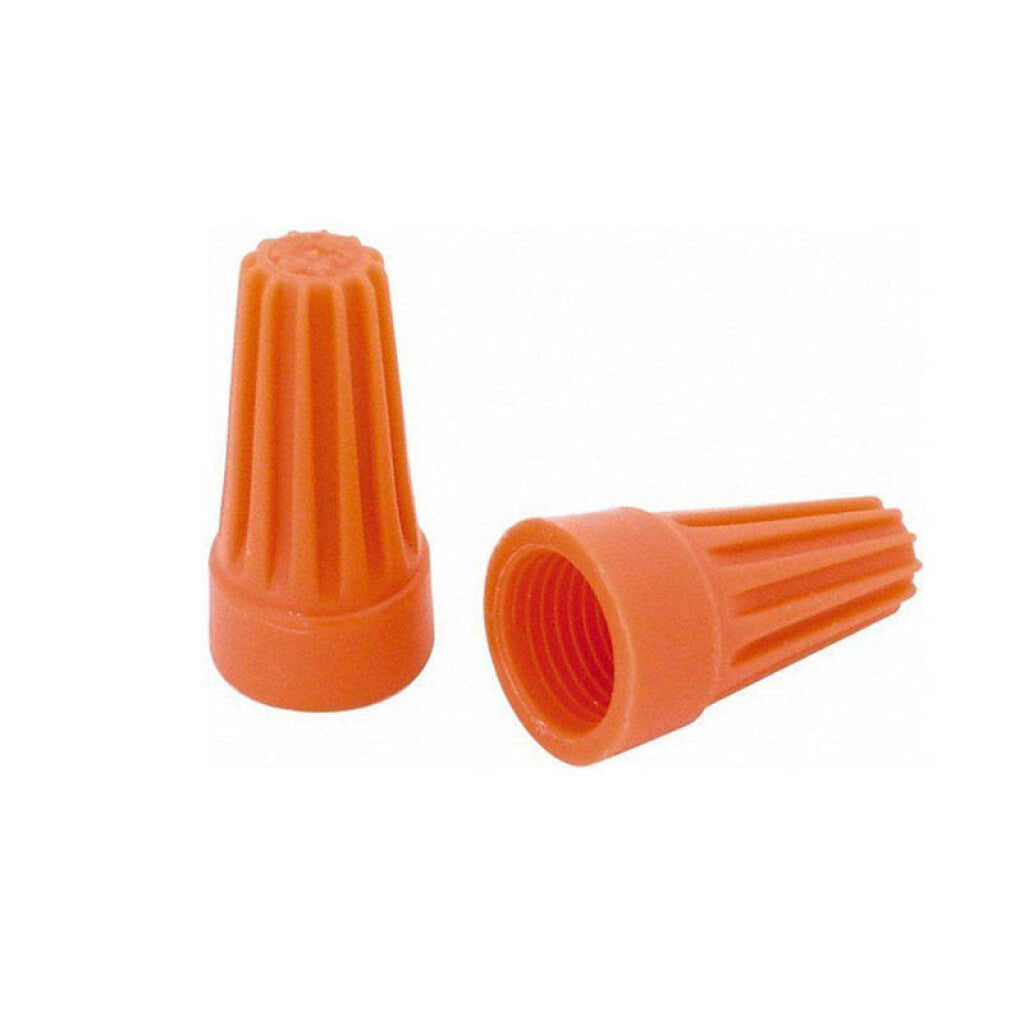 Conector de giro roscado 1,5-6,0mm² naranja 100un. - HR3218