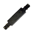 Conector eléctrico lineal p/riel de 3 vías, negro - NV1022
