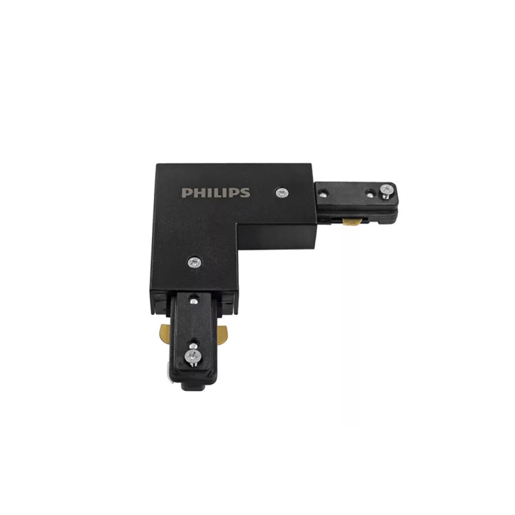 Conector en L negro p/rieles monofásicos RCS033 - PH8333X