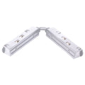 Conector lineal eléc bco p/ riel magnético 200mm - ZU0512X