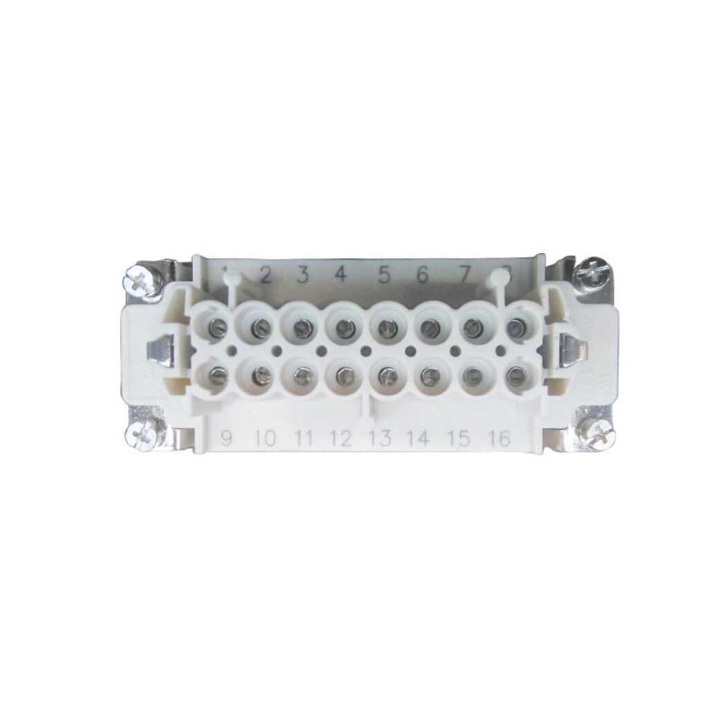 Conector núcleo hembra 16P+T 16A 500V/6kV/3 - GH6005