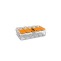 Conector transparente 0,2-4mm² cables 5 entradas - WG5000