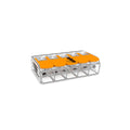 Conector transparente 0,5-6mm² cables 5 entradas - WG5030