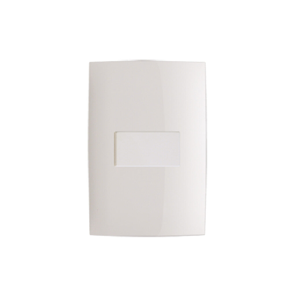 Conj. plaqueta c/int. unipolar - Presta blanco - C51000