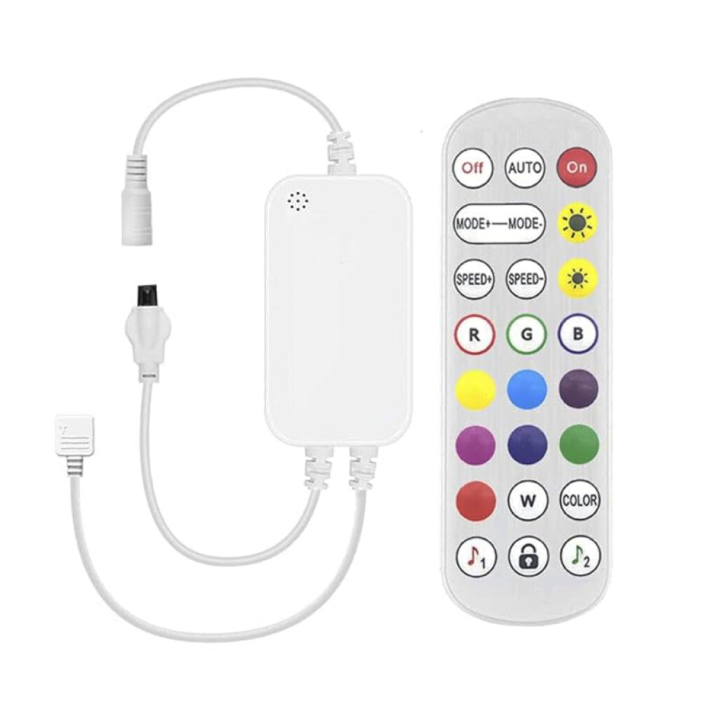 Controlador p/cinta LED neón RGBW SPI + control IR - IX1667