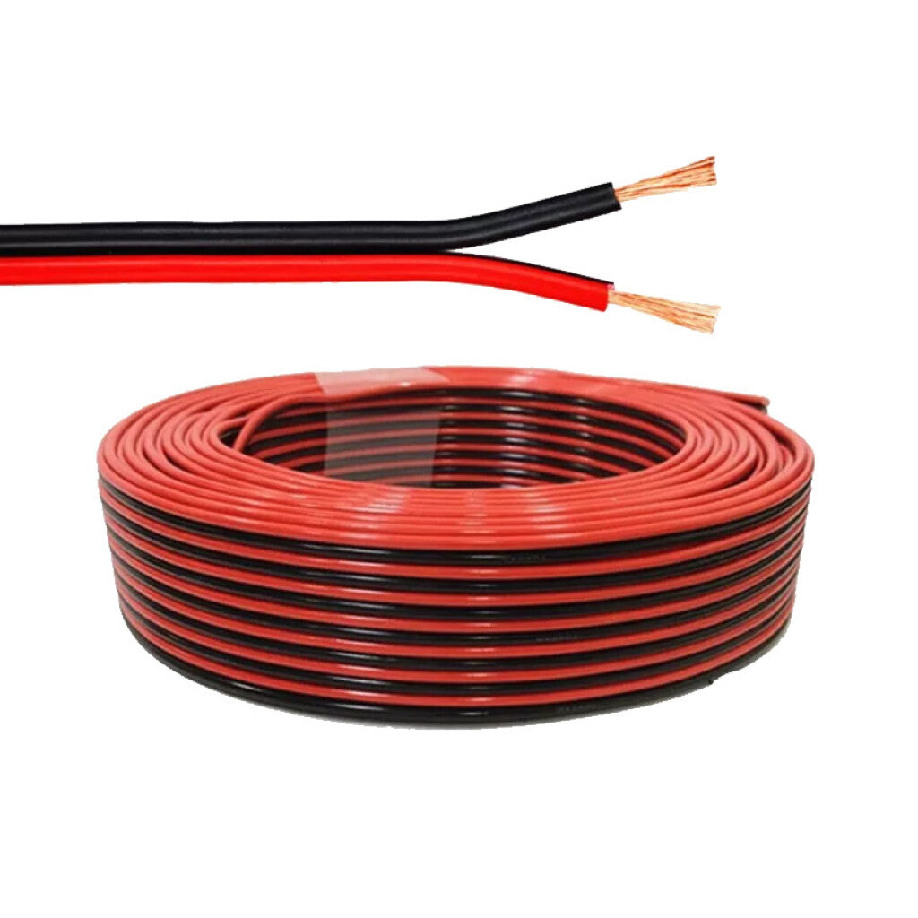 Cordón gemelo bicolor 2x1mm² rollo 100mts. - N07219