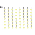 Cortina de luces 3m c/8 tiras x7esferas LED cálida - IX3804