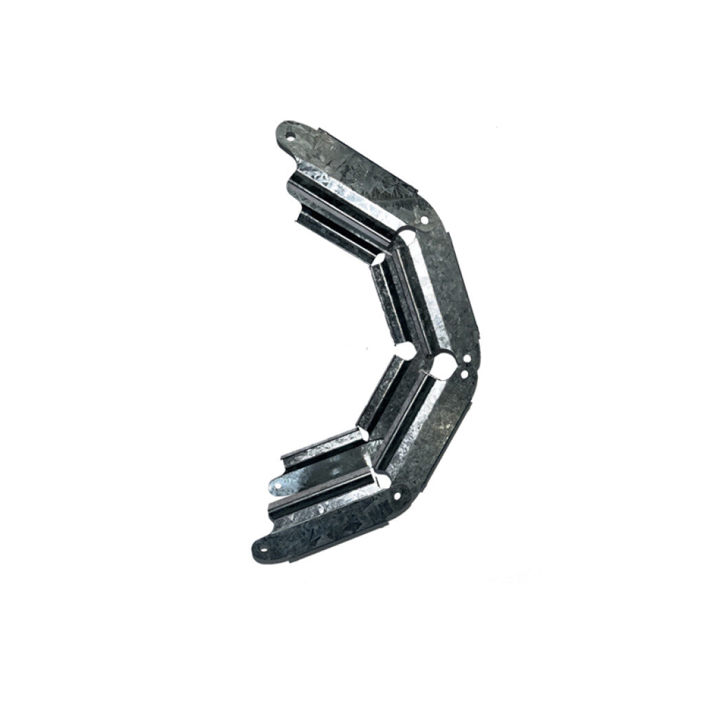 Curva articulada p/ducto cal. 300x50 Zincgrip Nº22 - X00255