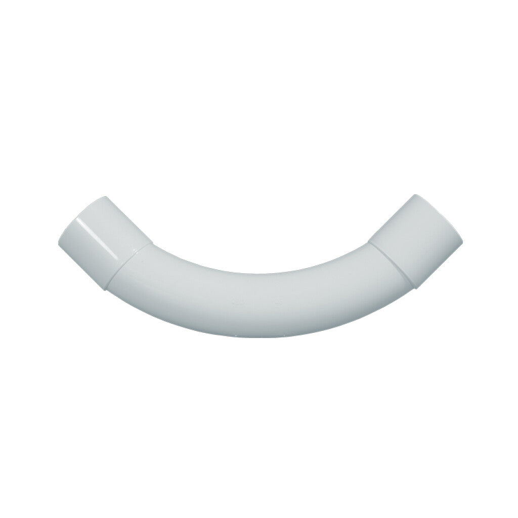 Curva de 90° tubo-tubo de 32mm, IP40 - C36056