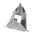 Curva Tee bajada p/ducto cal. 150x65 Zincgrip Nº22 - X00322