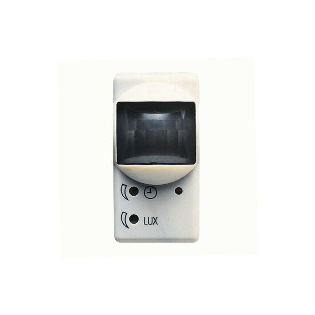 Detector de movimiento infrarrojo 1 módulo, 230V, color blanco - GC0821