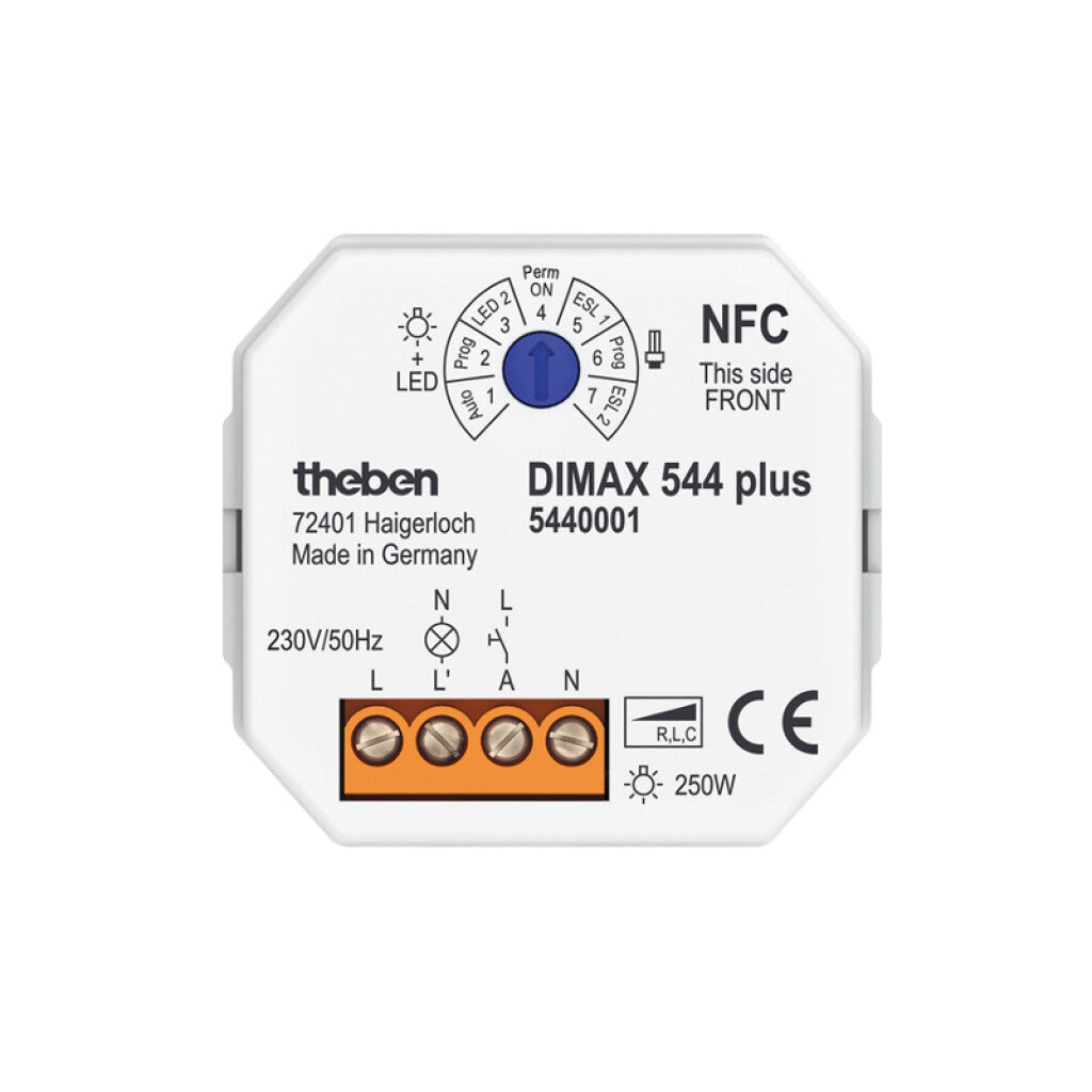 Dimmer LED DIMAX 544 Plus p/empotrar bluetooth - THE230