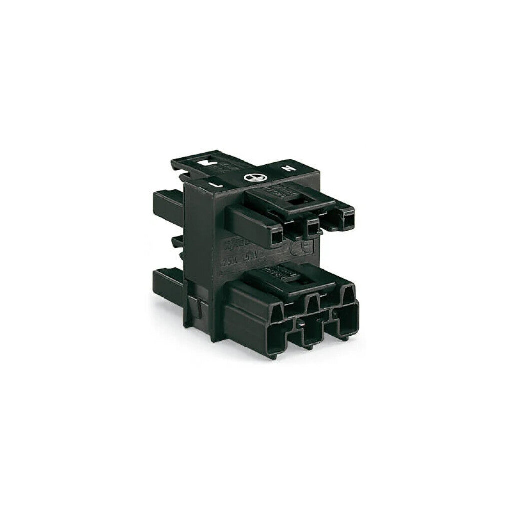 Distribuidor 1 entrada 3 salidas Negro WINSTA-MIDI - WG5131