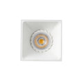 Downlight cuadrado aluminio blanco s/zoc 75mm - FA2050