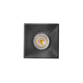 Downlight cuadrado aluminio negro s/zoc 75mm - FA2112