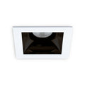 Downlight cuadrado blanco y reflector negro GU10 - MN0032