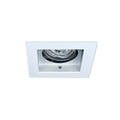 Downlight cuadrado ZARA blanco p/GU10 (no inc.) - MN0014