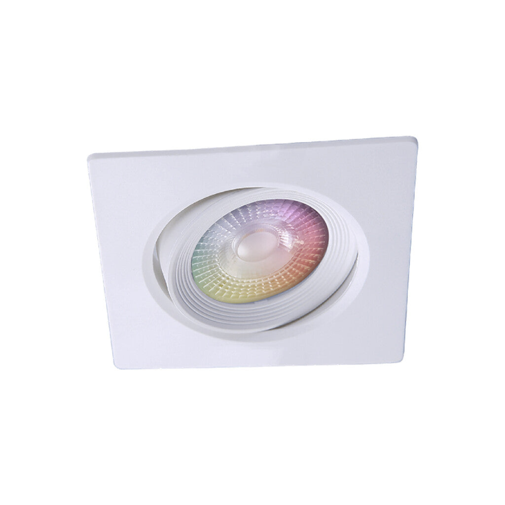 Downlight LED inteligente WIFI 5W 350Lm RGBW 95MM -TRAMONTINA - TE3962