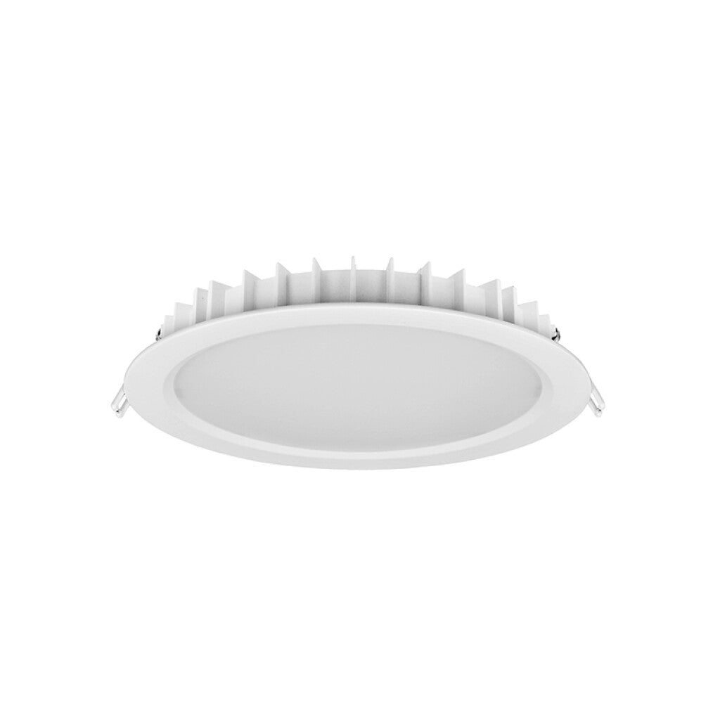 Downlight LED redondo 30W neutro Ø218mm blanco - NV2156