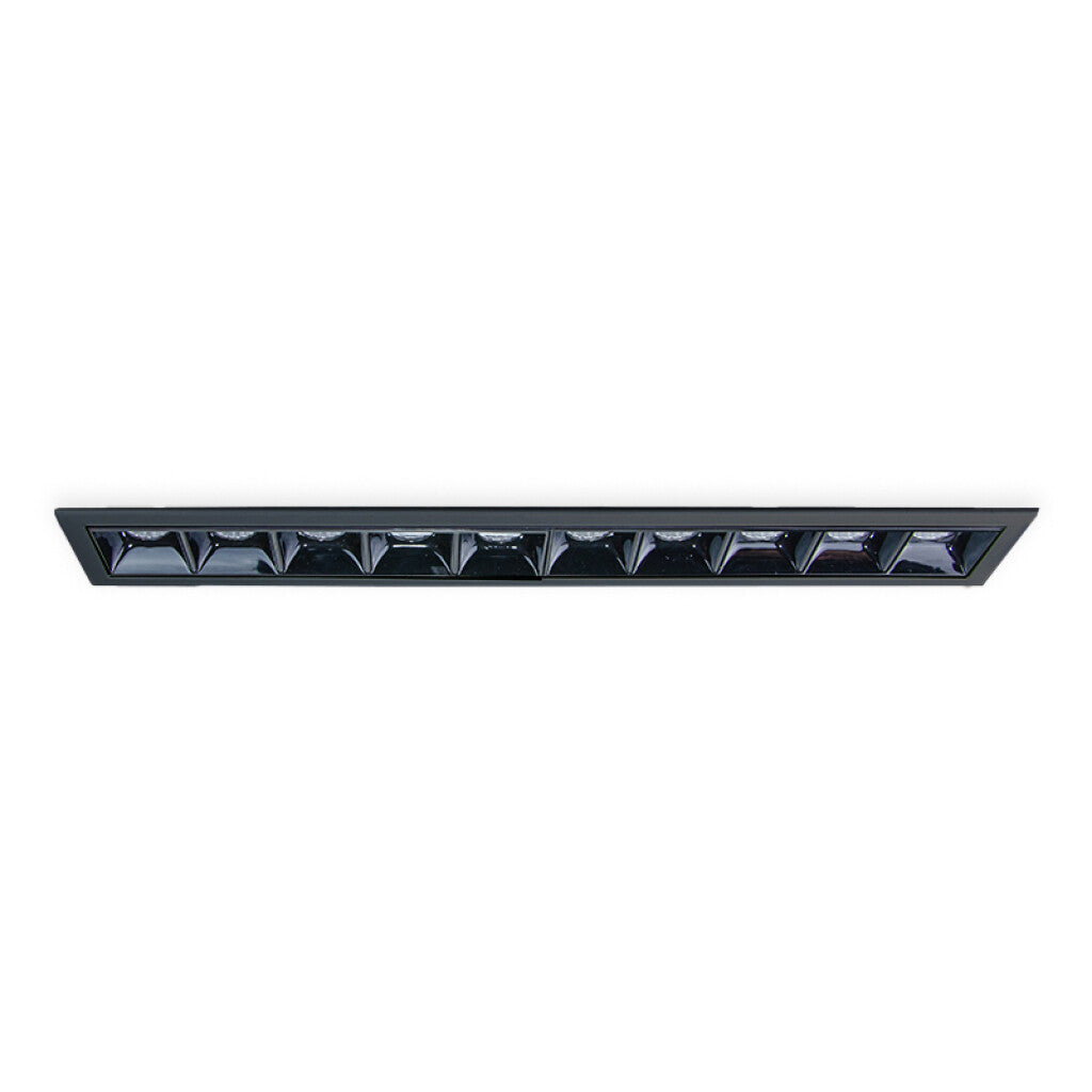 Downlight LONDON 10 módulos negro 10x2,5W 3000K - MN0046