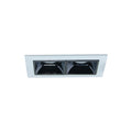 Downlight LONDON 2 mód. negro 40° 2x2,5W 3000K - MN0043