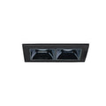 Downlight LONDON 2 módulos negro 40° 2x2,5W 3000K - MN0042