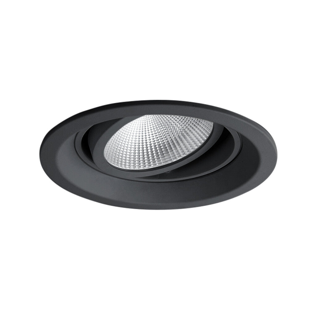 Downlight profundo redondo móvil negro 42W 3000K - MN0021