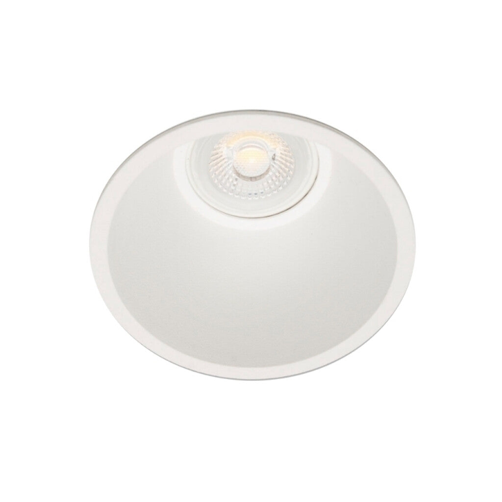 Downlight redondo aluminio blanco s/zoc Ø90mm - FA2054