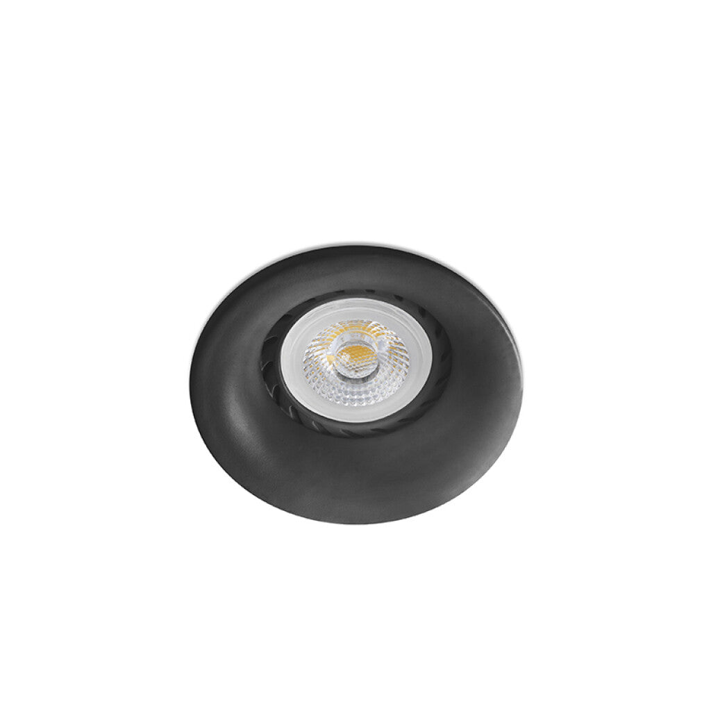 Downlight redondo aluminio negro s/zoc Ø78mm - FA2110