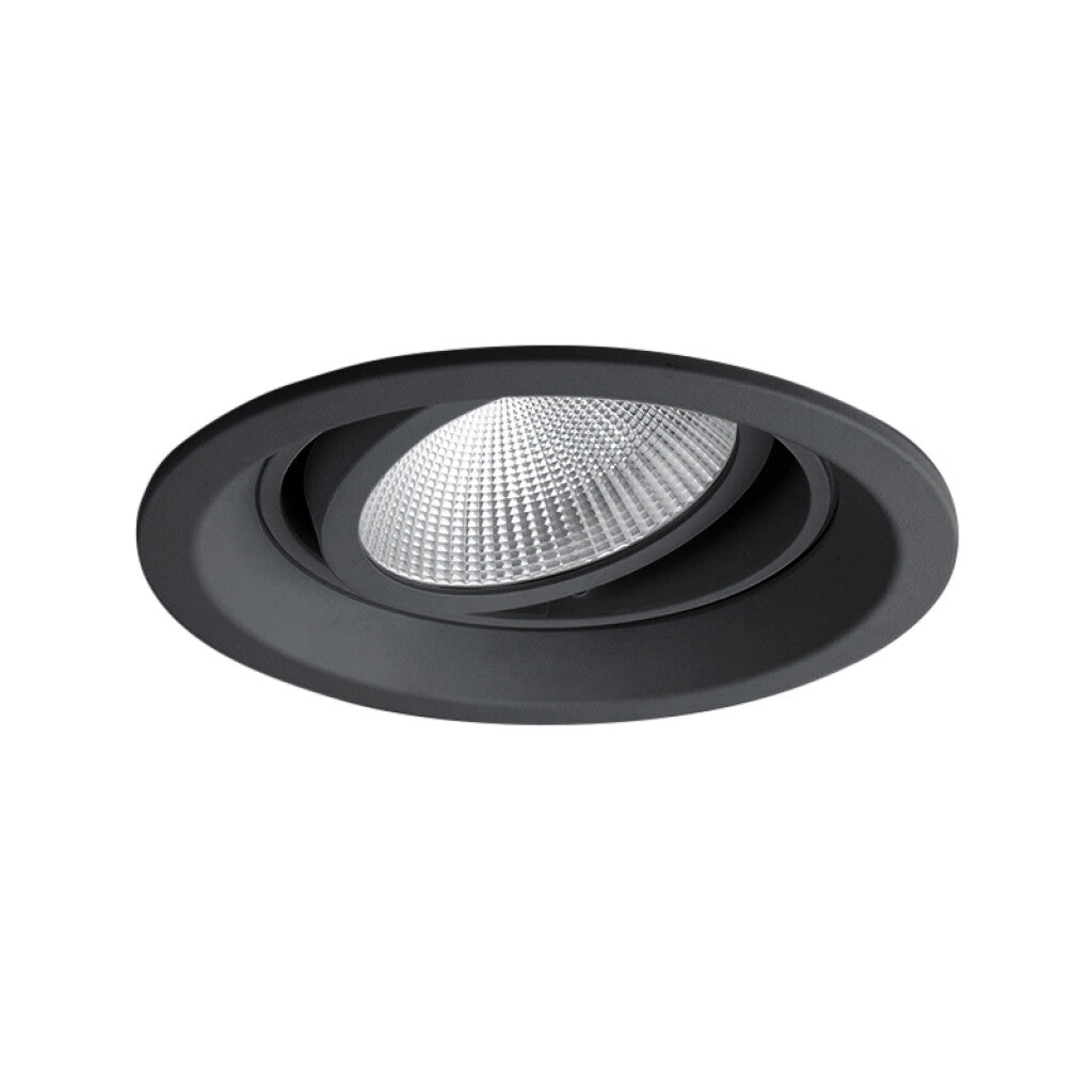 Downlight redondo GALYA móvil negro 42W 4000K - MN0023