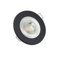 Downlight redondo ITALIAN PLUTON negro GU10 - MN3001