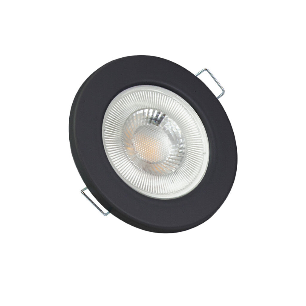 Downlight redondo ITALIAN PLUTON negro GU10 - MN3001