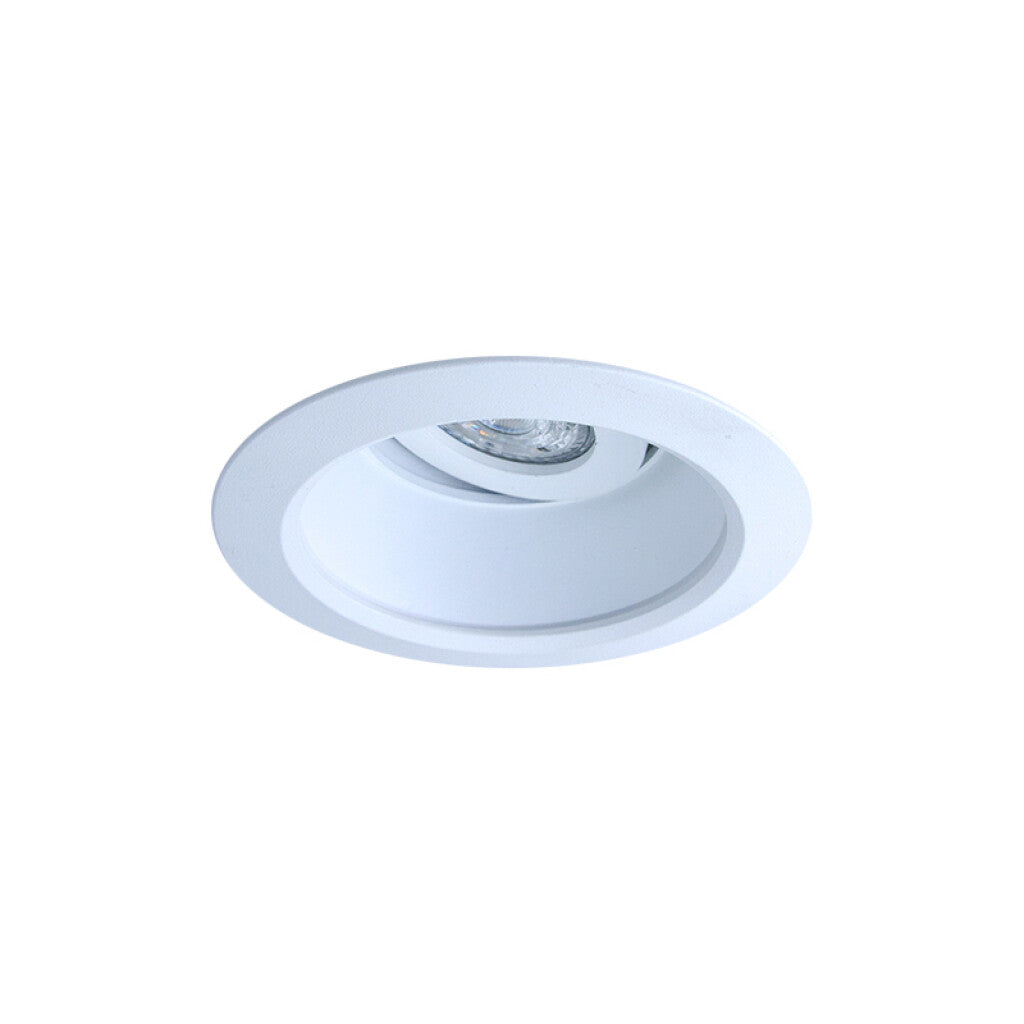 Downlight redondo NERON móvil blanco GU10 Ø117mm - MN0092