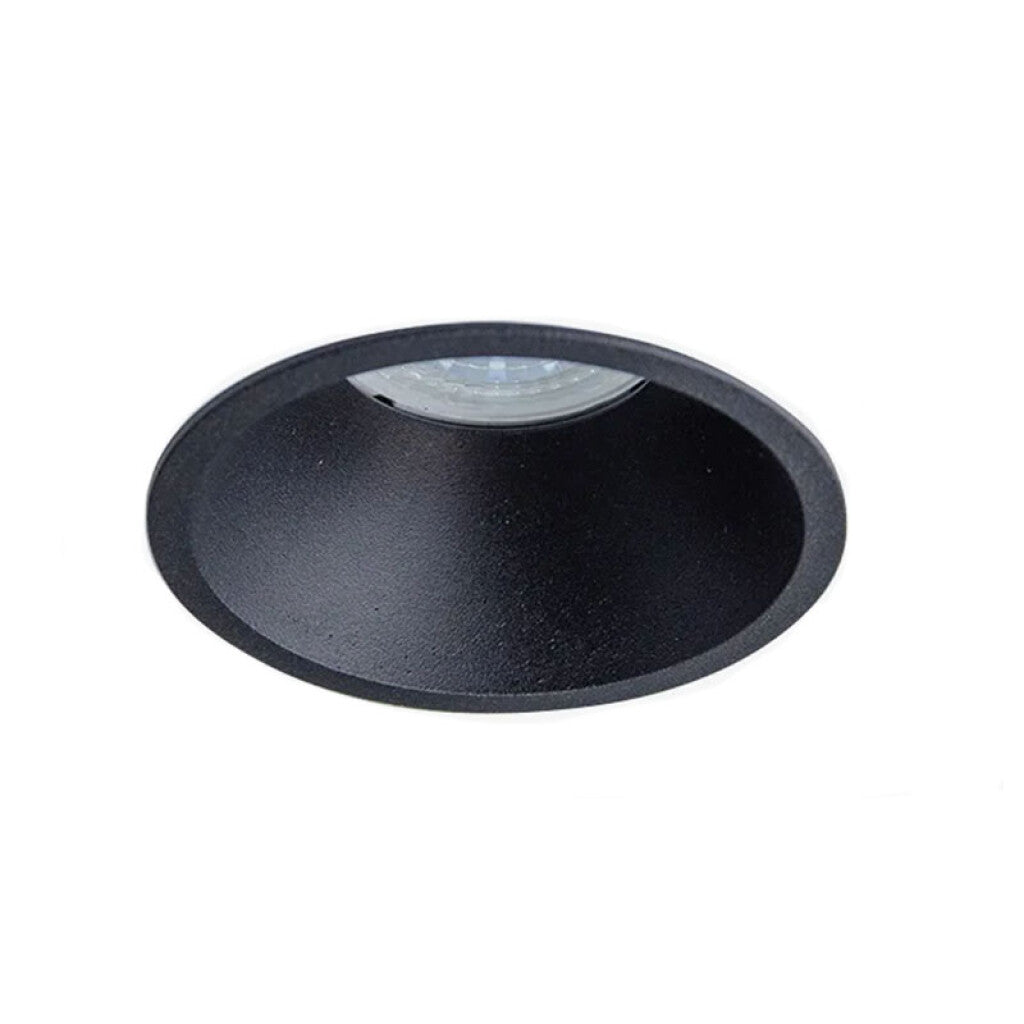 Downlight redondo profundo VERFA negro GU10 IP20 - MN3023
