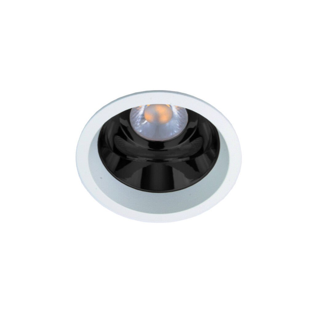 Downlight redondo ROUND 70 blanco p/GU10 (no inc.) - MN0027