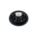 Downlight redondo ROUND 70 negro p/GU10 (no inc.) - MN0028