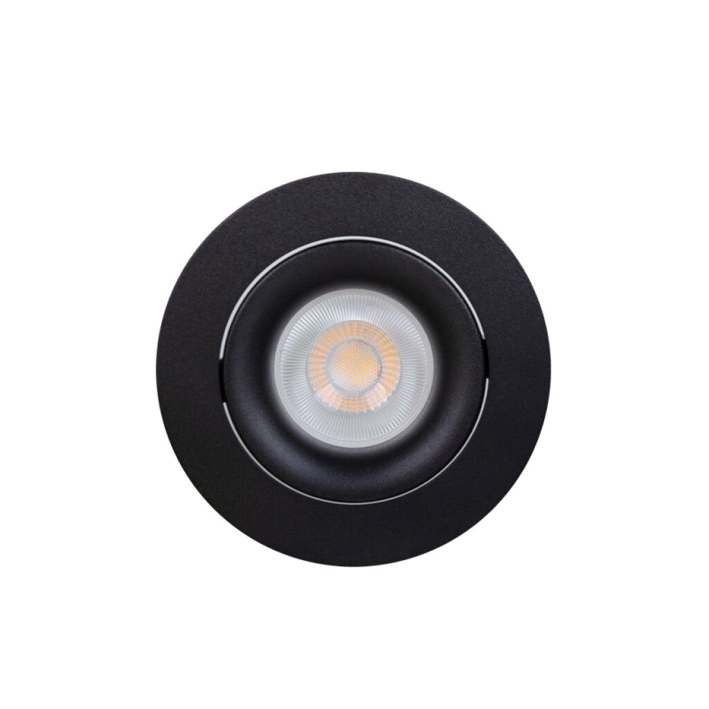 Downlight redondo SUMOTA móvil negro GU10 Ø112mm - MN0112