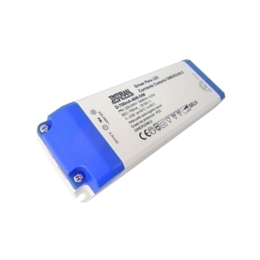 Driver "CC" IP20 700MA 45W dimerizable (1-10V) - LD0452