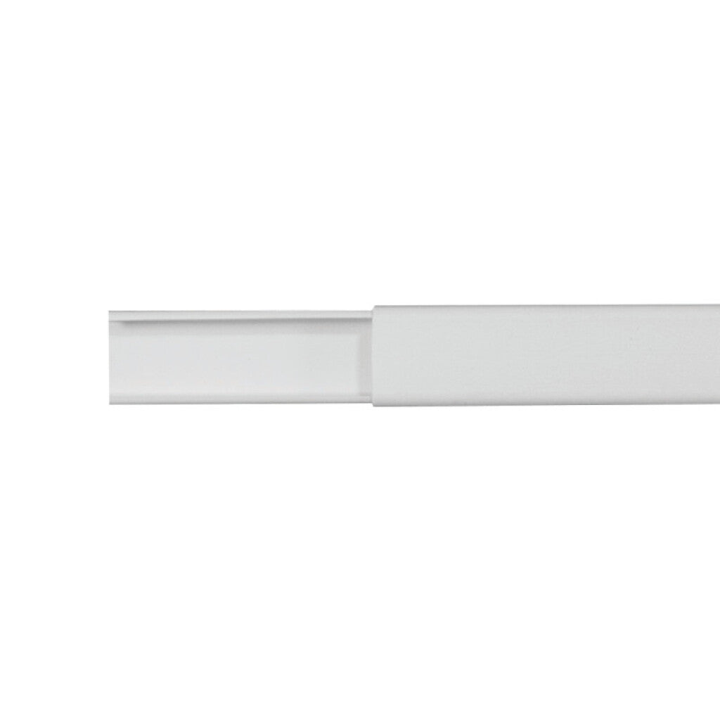 Ducto blanco autoadhesivo 16x7mm, 2 mt. - Molveno - M29209