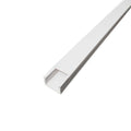 Ducto blanco c/adhesivo 14x7mm, 2 mts. - ZO0201