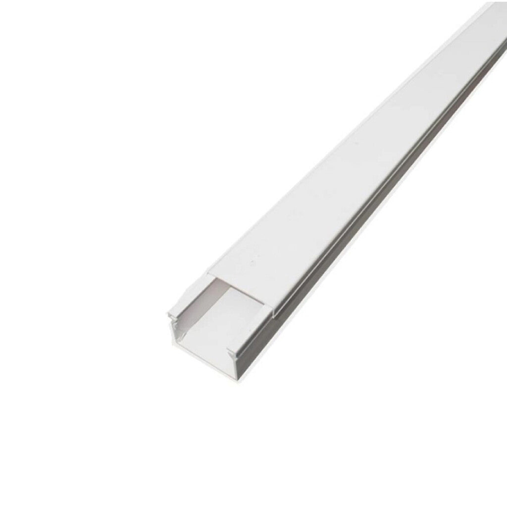 Ducto plástico blanco 14x7mm, 2 mts. - TA5012