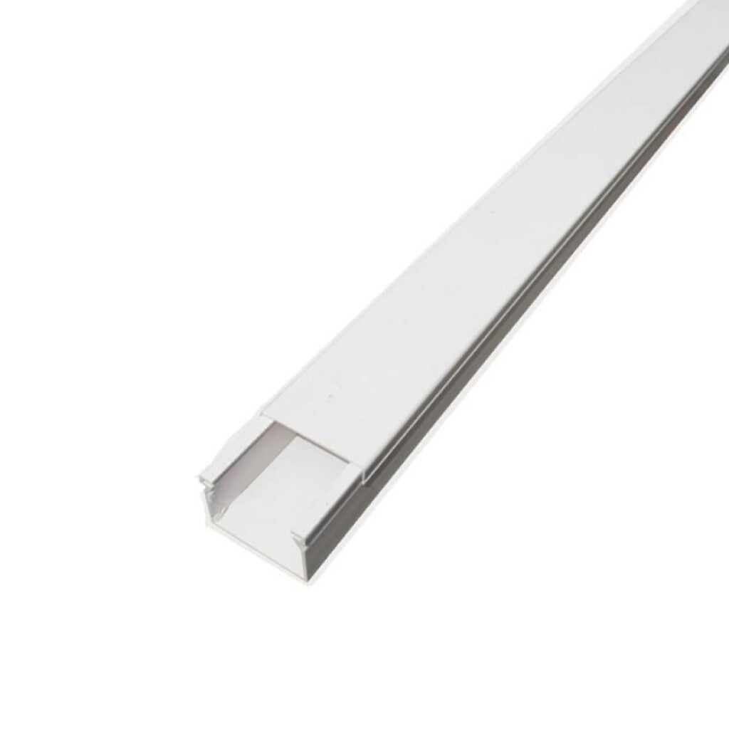 Ducto plástico blanco 20x10mm, 2 mts. - TA5016