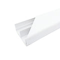 Ducto plástico blanco con separadores 40x16mm 2m - ZO0710