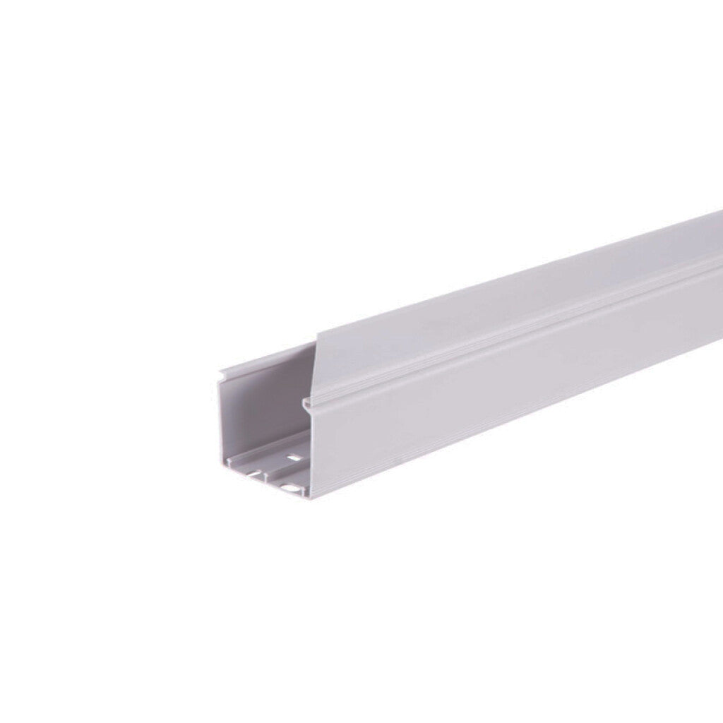 Ducto plástico cerrado blanco para tablero 60x60mm - ZO0930