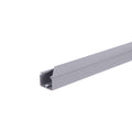 Ducto plástico cerrado gris para tablero 40x40mm - ZO0826