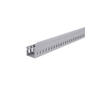 Ducto plástico ranurado gris para tablero 30x30mm - ZO1020