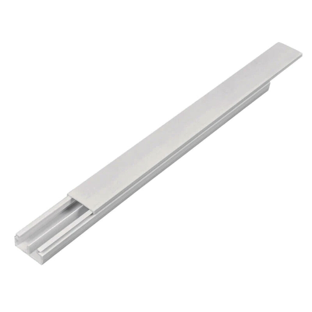 Ducto plástico separadores autoadhesivo 30x12mm 2m - ZO0501