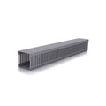 Ducto ranurado gris p/tablero 60x60mm - DX1032
