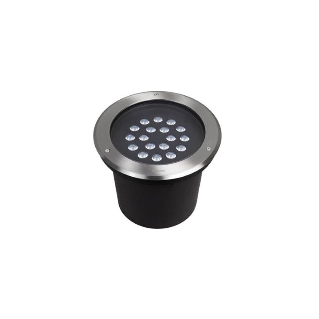 Emb. en piso uniin-ground 12w 20° cálida ø140mm - PH8144